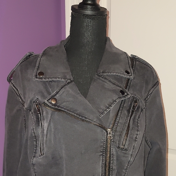 Lane Bryant Charcoal Gray Jacket Sz: 20 - Picture 9 of 11